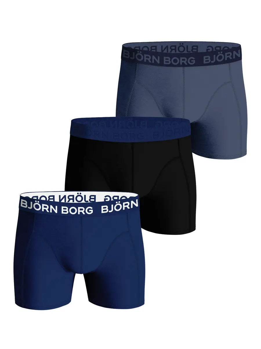 Bjorn Borg 3-Pack jongens boxershorts - Core - Katoenen jongens onderbroeken
