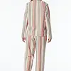 Schiesser Pyjama dames - strepen multicolour - Modern Nightwear