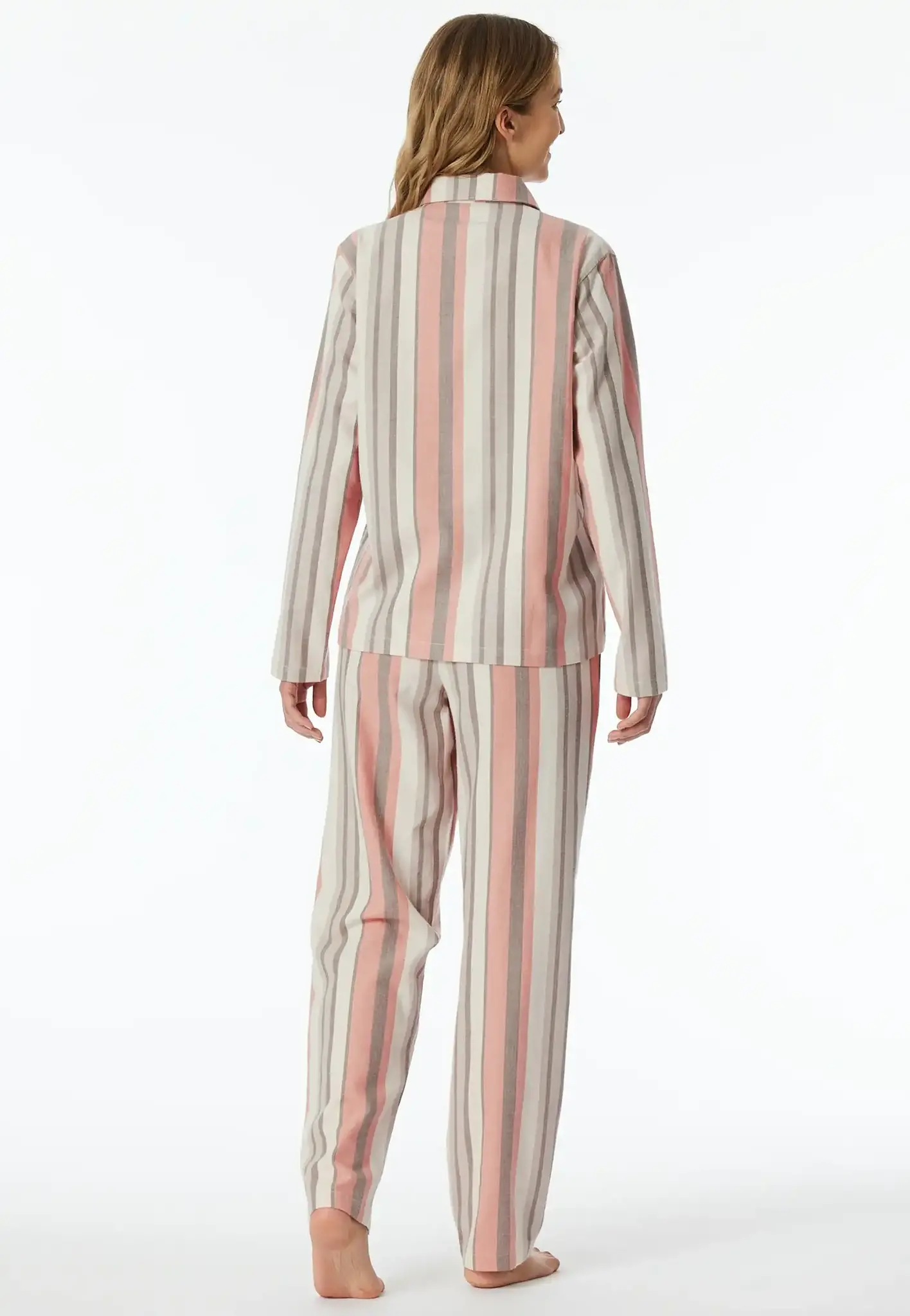 Schiesser Pyjama dames - strepen multicolour - Modern Nightwear