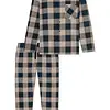 Schiesser Heren Flanellen Pyjama - Geruit - Selected! Premium Warming