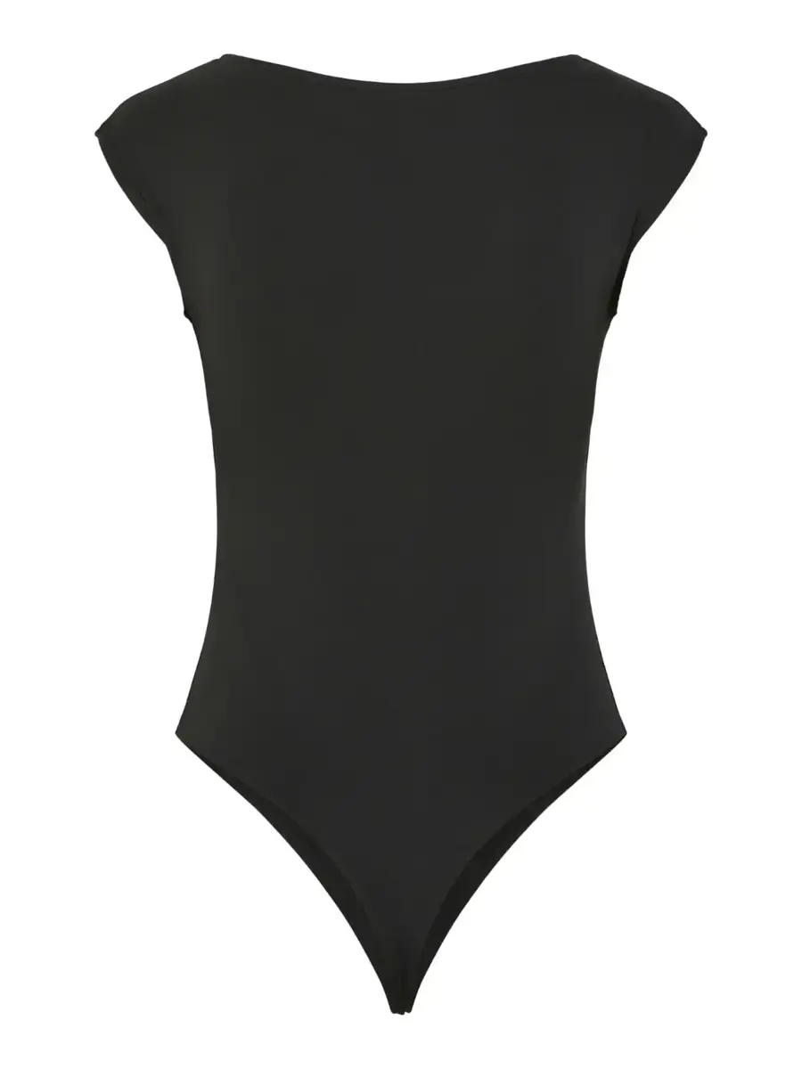 Pieces body Hoge hals - Korte mouw - Neja - Mouwloze gladde bodysuit Pieces body Hoge hals - Korte mouw - Neja - Mouwloze gladde bodysuit