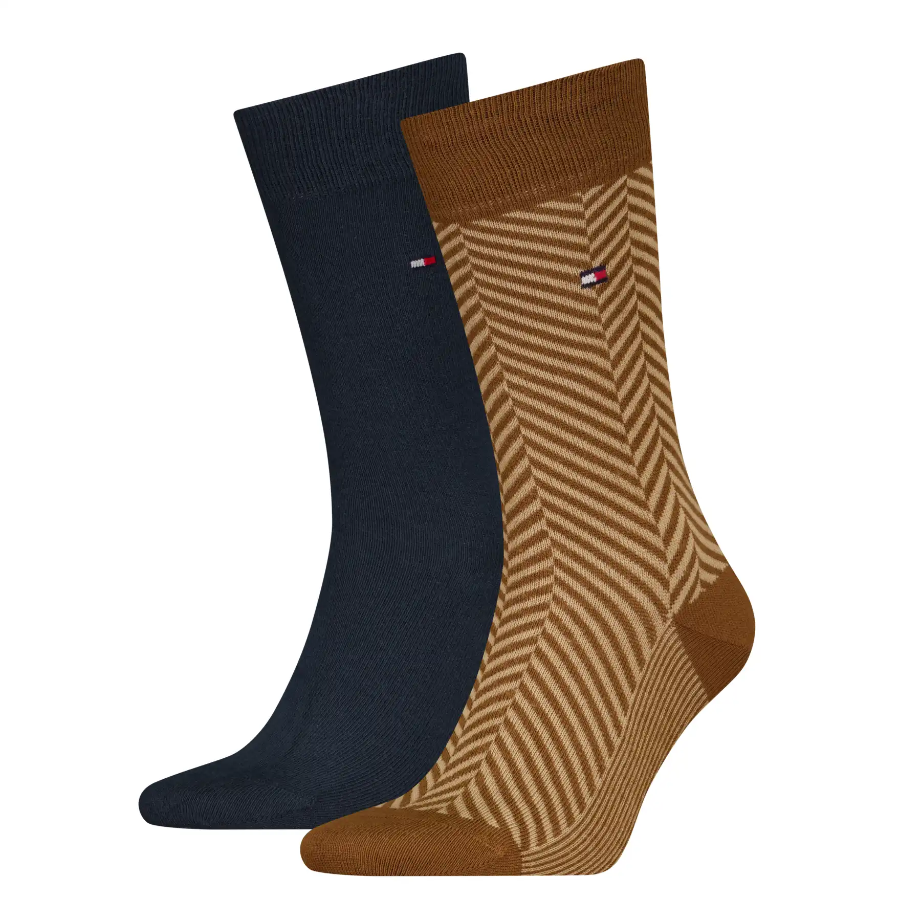 Tommy Hilfiger 2-pack katoenen heren sokken - Print