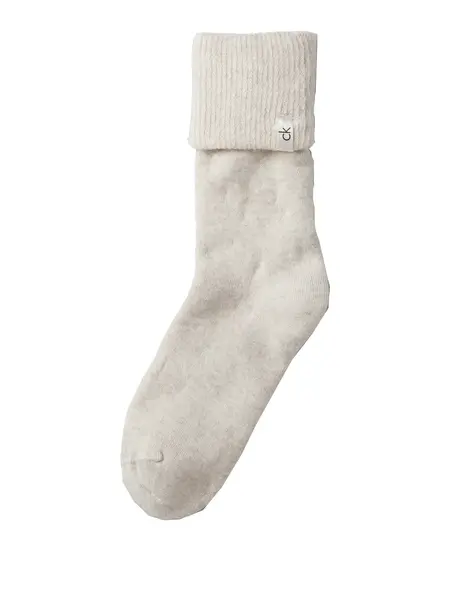 Calvin Klein Fluffy sokken met labeldetail - warme sokken Dames - Warme vicose sokken dames Calvin Klein Fluffy sokken met labeldetail - warme sokken Dames - Warme vicose sokken dames