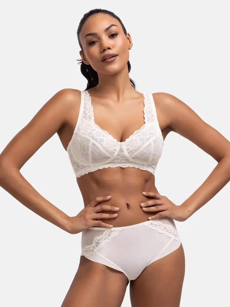 Dorina kanten Bralette - Zonder beugel - Aina - Niet gevulde bh zonder beugel - Grote maten bralette Dorina kanten Bralette - Zonder beugel - Aina - Niet gevulde bh zonder beugel - Grote maten bralette