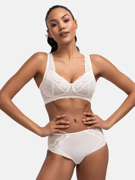 Dorina kanten Bralette - Zonder beugel - Aina - Niet gevulde bh zonder beugel - Grote maten bralette Dorina kanten Bralette - Zonder beugel - Aina - Niet gevulde bh zonder beugel - Grote maten bralette