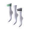 Pieces 3-pack dames sokken - Microvezel dames sokken met streep - Snel drogend