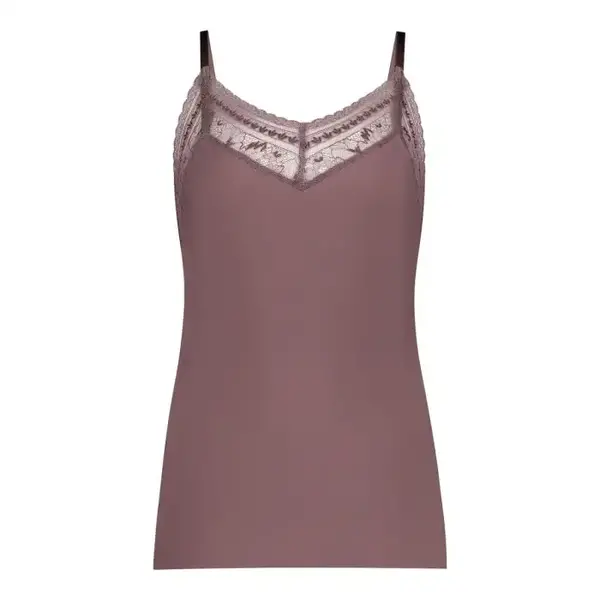 Ten Cate Secrets dames hemd Kant - 32526 - Microvezel onderhemd vrouwen
