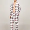 Tommy Hilfiger heren flanellen Pyjama - Geruit