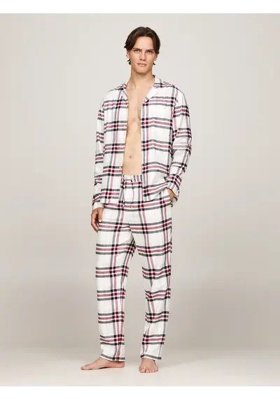 Tommy Hilfiger heren flanellen Pyjama - Geruit Tommy Hilfiger heren flanellen Pyjama - Geruit