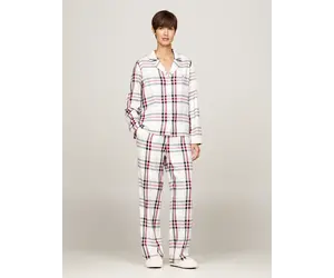 Tommy Hilfiger Dames flanellen Pyjama Giftset