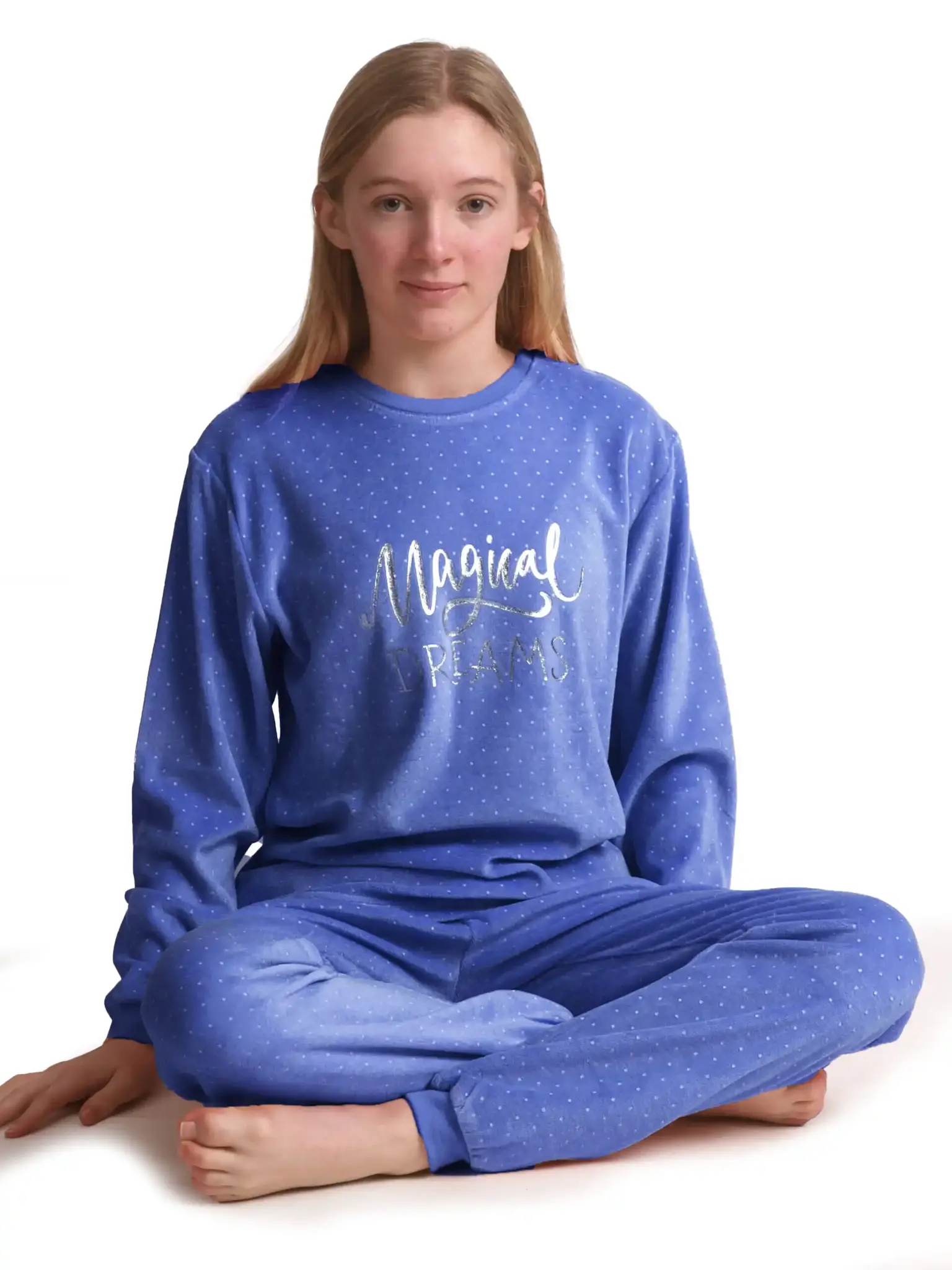 Outfitter velours meisjes pyjama - Magical Dreams