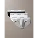 Calvin Klein onderbroeken 3-pack heup slips heren - Hip Brief - Katoenen heren ondergoed - Mannen onderbroeken - Wit/Zwart/Grijs