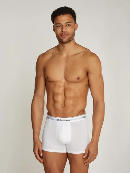 Calvin Klein onderbroeken 3-Pack Trunks heren - Calvin klein ondergoed heren - Modern Cotton heren boxershorts - Katoenen heren ondergoed Calvin Klein onderbroeken 3-Pack Trunks heren - Calvin klein ondergoed heren - Modern Cotton heren boxershorts - Katoenen heren ondergoed