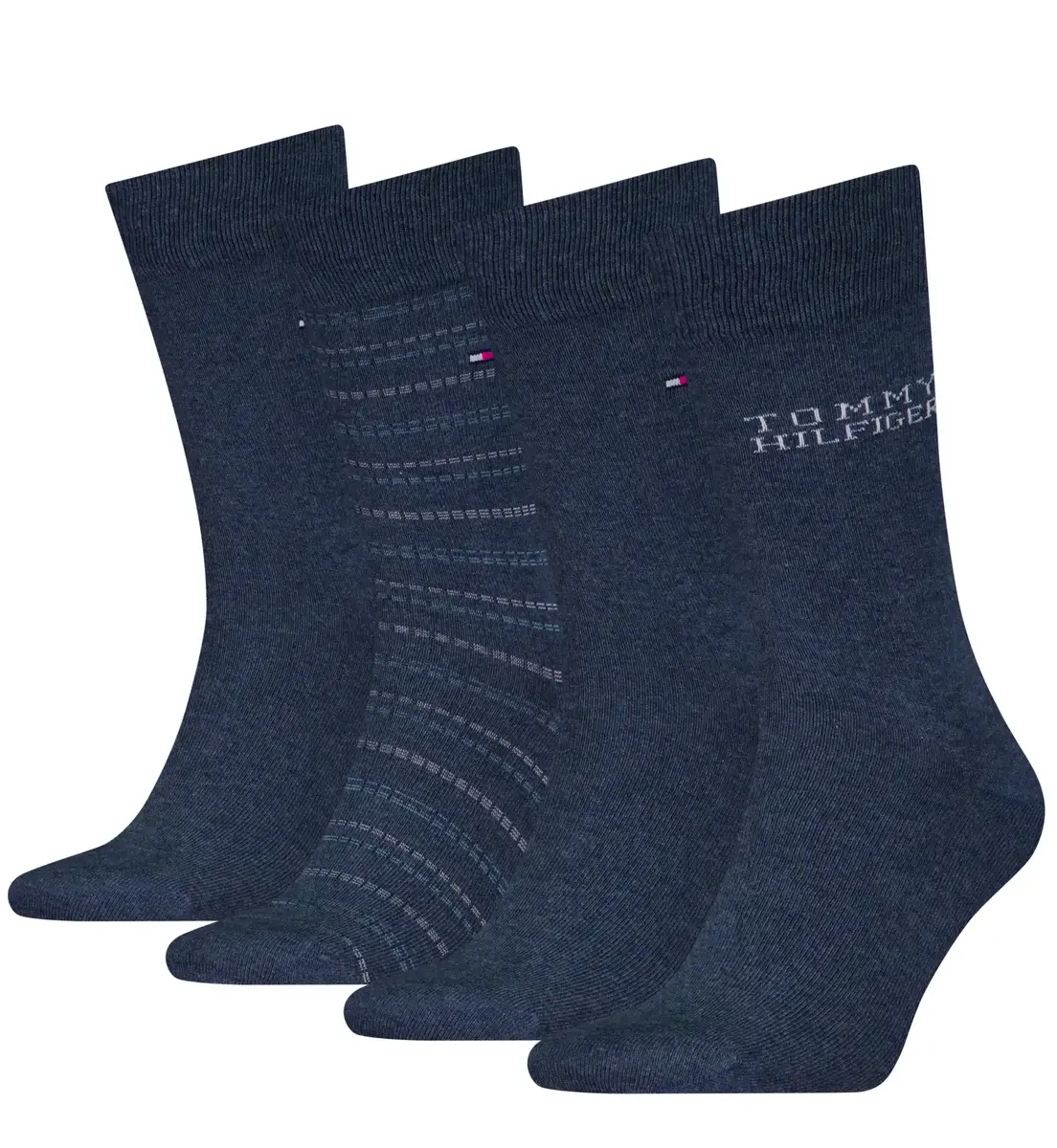Tommy Hilfiger 4-paar sokken - Heren - Giftbox - Multipack heren sokken - Cadeauverpakking Tommy Hilfiger 4-paar sokken - Heren - Giftbox - Multipack heren sokken - Cadeauverpakking