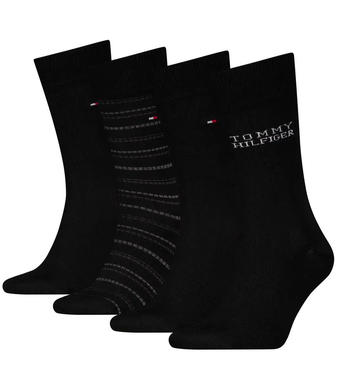 Tommy Hilfiger 4-paar sokken - Heren - Giftbox - Multipack heren sokken - Cadeauverpakking