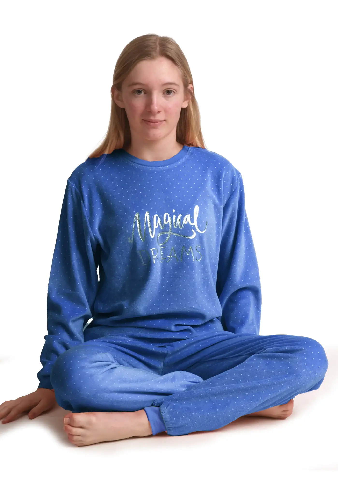 Cocodream velours meisjes pyjama - Magical Dreams