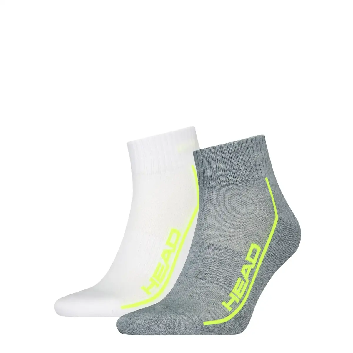 Head Performance 2-paar Quarter Sportsokken - Korte Katoenen sportsokken dames en heren Head Performance 2-paar Quarter Sportsokken - Korte Katoenen sportsokken dames en heren
