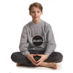 Outfitter fleece pyjama kind - jongens - Music