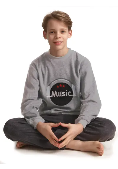 Outfitter fleece pyjama kind - jongens - Music Outfitter fleece pyjama kind - jongens - Music