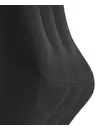 FALKE 3-paar heren wollen sokken - Airport - Hoge wollen kousen - Anti slip sokken - Vliegtuig sokken- Reis kousen