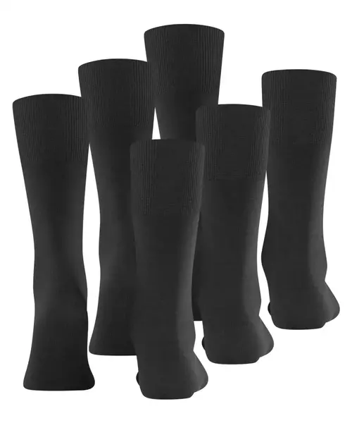 FALKE 3-paar heren wollen sokken - Airport - Hoge wollen kousen - Anti slip sokken - Vliegtuig sokken- Reis kousen FALKE 3-paar heren wollen sokken - Airport - Hoge wollen kousen - Anti slip sokken - Vliegtuig sokken- Reis kousen