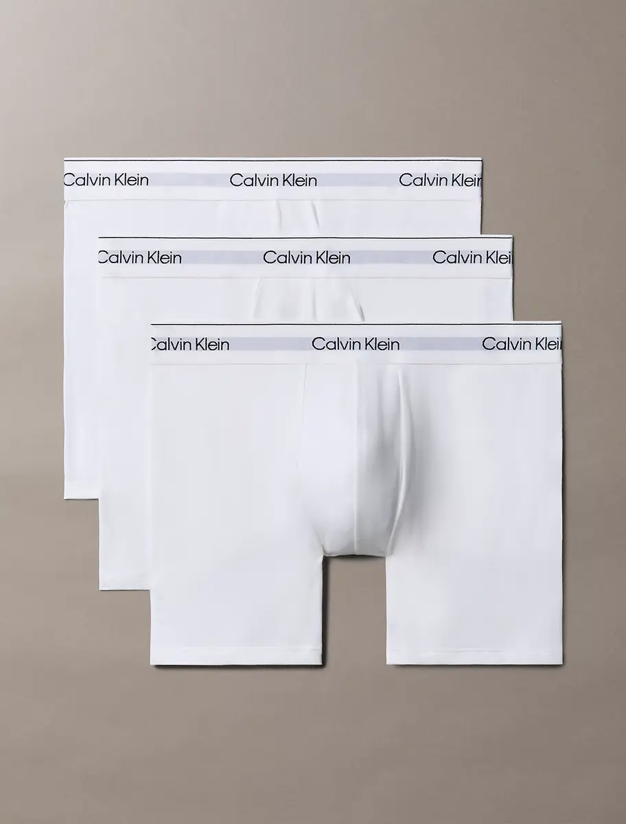 Calvin Klein ondergoed heren 3-Pack Boxer Brief - Heren boxershorts - Modern cotton mannen onderbroeken katoen - Calvin klein underwear