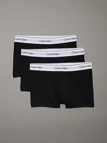 Calvin Klein onderbroeken 3-Pack Trunks heren - Calvin klein ondergoed heren - Modern Cotton heren boxershorts - Katoenen heren ondergoed