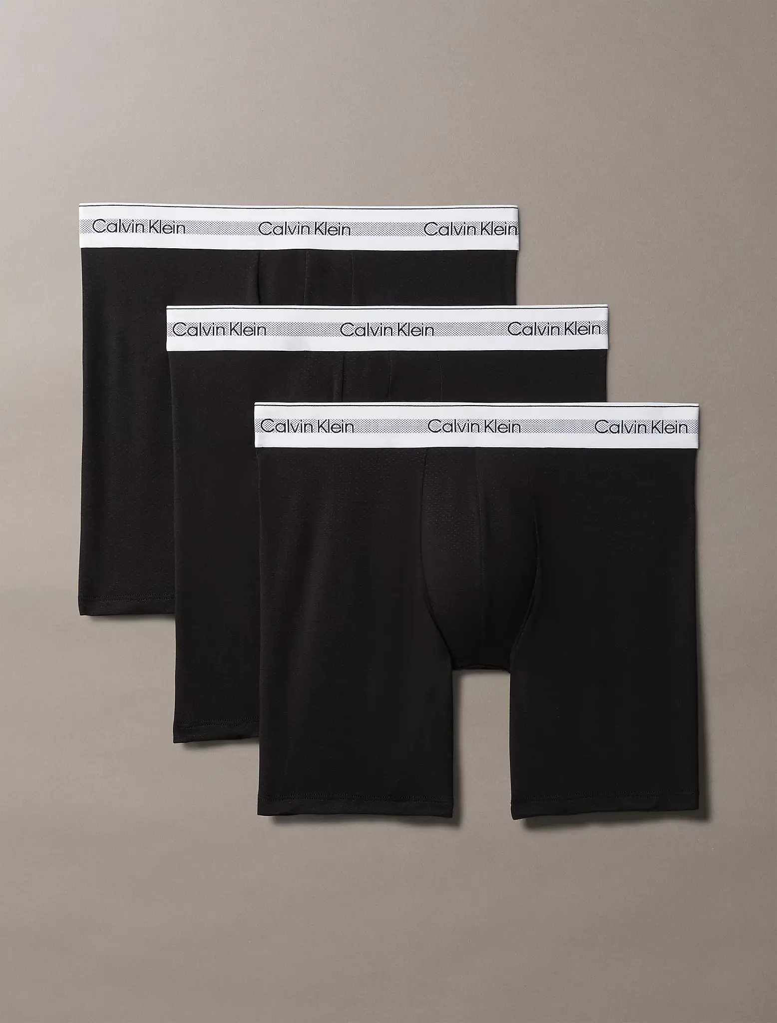 Calvin Klein 3-Pack Modal boxershorts heren lang - Modern air