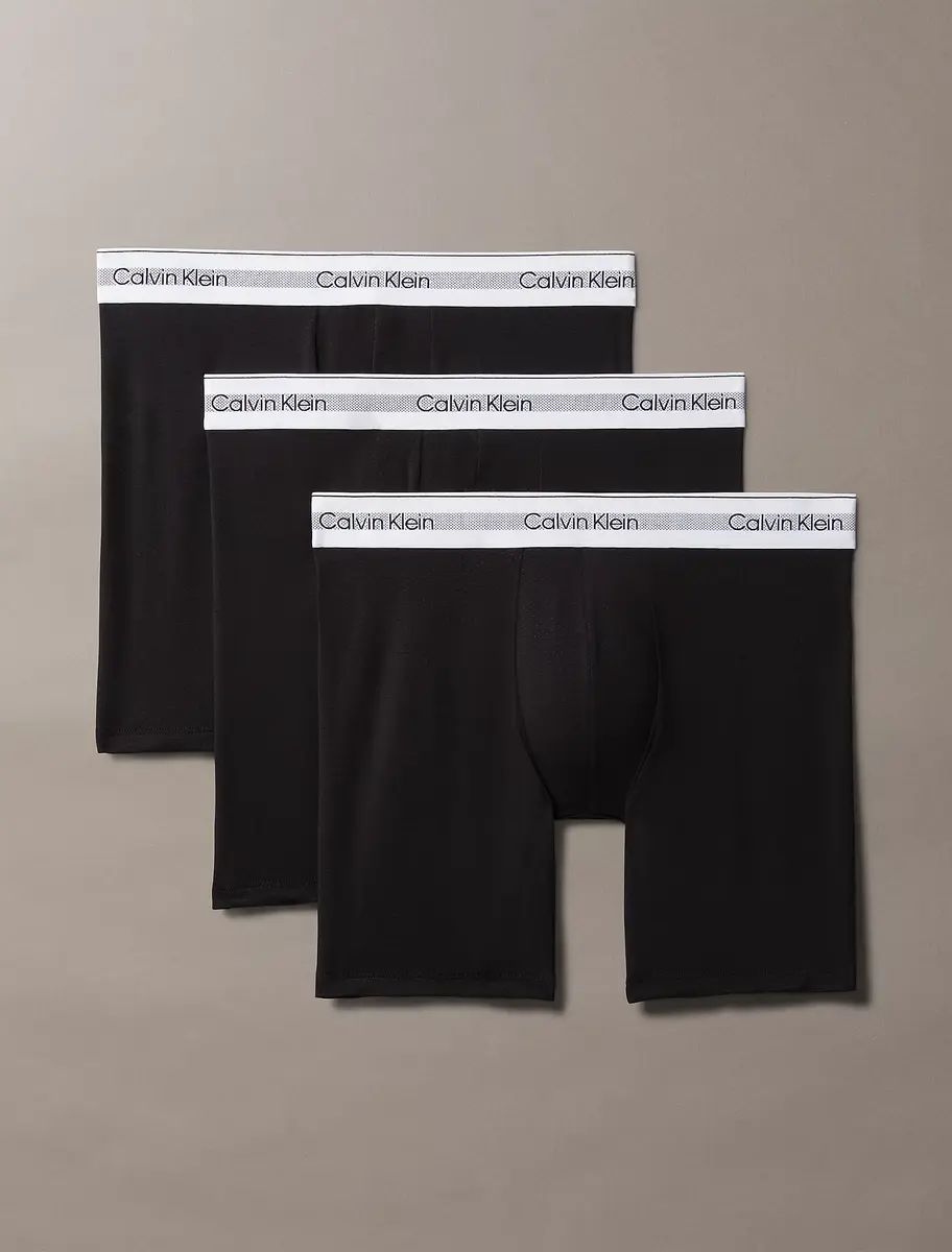 Calvin Klein 3-Pack Modal boxershorts heren lang - Modern air