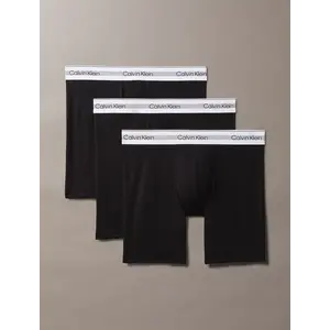 Calvin Klein 3-Pack Modal boxershorts heren lang - Modern air Calvin Klein 3-Pack Modal boxershorts heren lang - Modern air