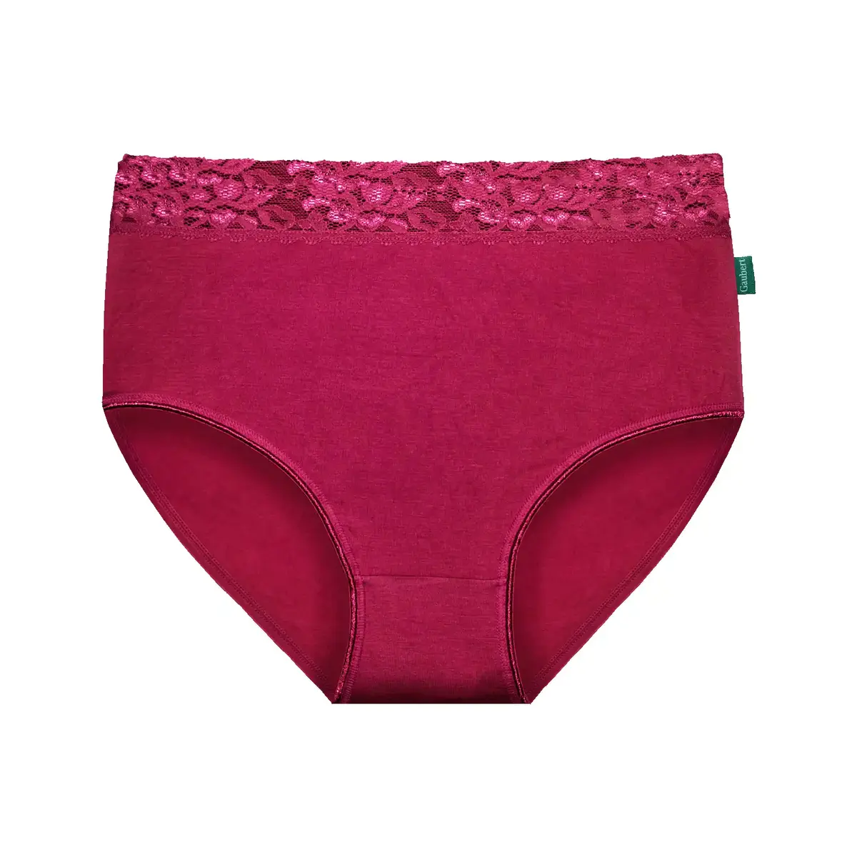 Gaubert 5-pak kanten bamboe taille slips - Bamboe ondergoed - Multipack kanten onderbroeken