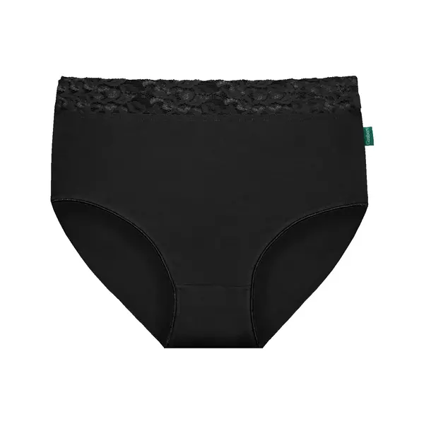 Gaubert 5-pak kanten bamboe taille slips - Bamboe ondergoed - Multipack kanten onderbroeken