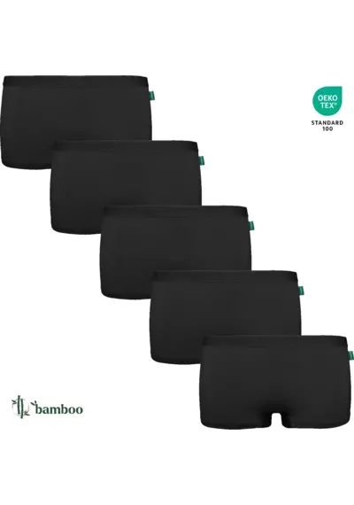 Gaubert 5-pak bamboe shorts dames - Bamboe onderbroeken Gaubert 5-pak bamboe shorts dames - Bamboe onderbroeken