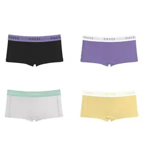 Pieces 4-Pack - Dames short - Paisley Purple - Katoenen dames boxershorts Pieces 4-Pack - Dames short - Paisley Purple - Katoenen dames boxershorts