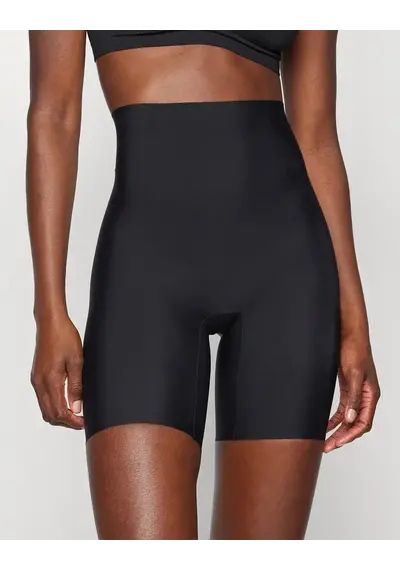 Pieces Naadloze hoge dames boxershort met lange pijpjes - Seamless Pieces Naadloze hoge dames boxershort met lange pijpjes - Seamless