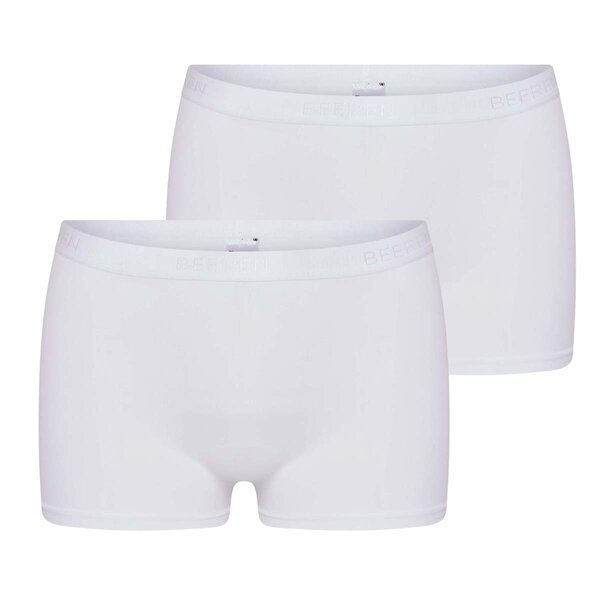 Beeren microfiber 2-pak dames boxershort Young - Vrouwen ondergoed - onderbroek - wit, zwart Beeren microfiber 2-pak dames boxershort Young - Vrouwen ondergoed - onderbroek - wit, zwart