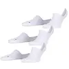 FALKE 3-paar unisex Footies die niet afzakken - Cool Kick - Kousenvoetjes voor dames en heren - Sokken in loafers - Anti-slip