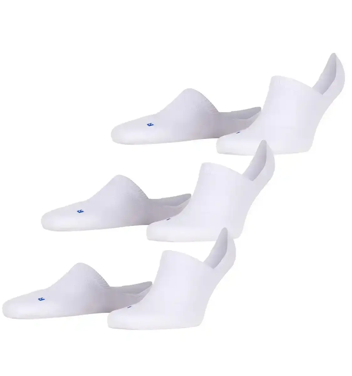 FALKE 3-paar unisex Footies die niet afzakken - Cool Kick - Kousenvoetjes voor dames en heren - Sokken in loafers - Anti-slip FALKE 3-paar unisex Footies die niet afzakken - Cool Kick - Kousenvoetjes voor dames en heren - Sokken in loafers - Anti-slip