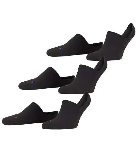 FALKE 3-paar unisex Footies die niet afzakken - Cool Kick - Kousenvoetjes voor dames en heren - Sokken in loafers - Anti-slip FALKE 3-paar unisex Footies die niet afzakken - Cool Kick - Kousenvoetjes voor dames en heren - Sokken in loafers - Anti-slip