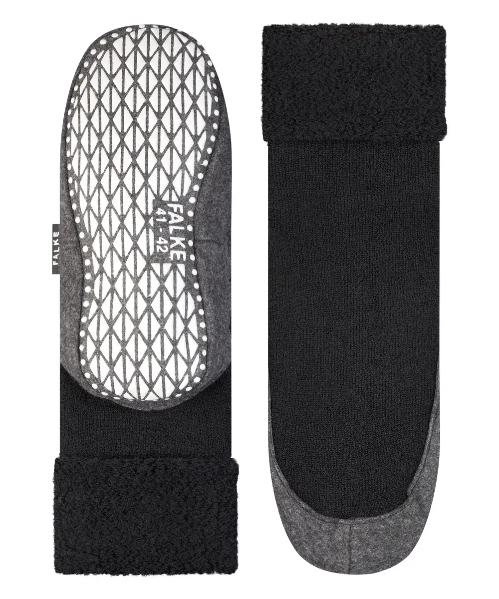 FALKE Cosyshoe pantoffels - Anti slip sokken heren - Wollen anti slip huissokken - Warm winter sokken