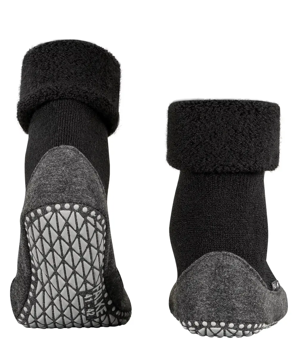 FALKE Cosyshoe pantoffels - Anti slip sokken heren - Wollen anti slip huissokken - Warm winter sokken
