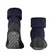 FALKE Cosyshoe pantoffels - Anti slip sokken heren - Wollen anti slip huissokken - Warm winter sokken - Donkerblauw