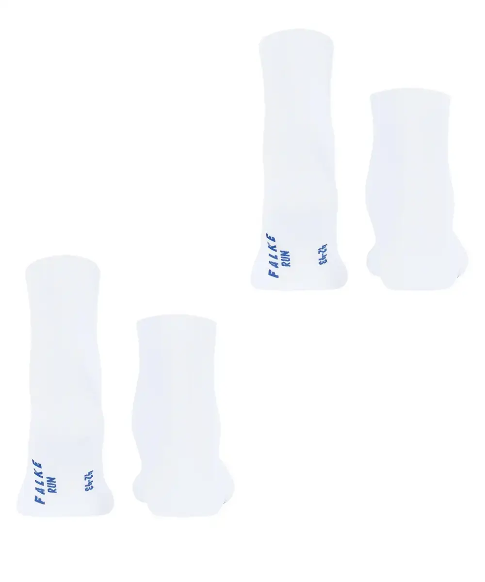 FALKE 2-paar Run ribbel korte sokken - Comfortabele katoenen dames en heren sokken FALKE 2-paar Run ribbel korte sokken - Comfortabele katoenen dames en heren sokken