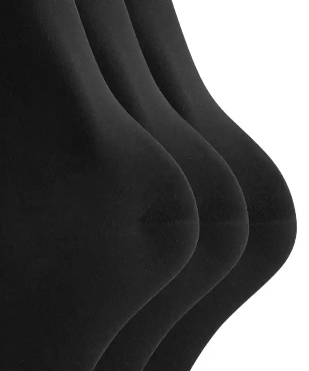 FALKE 3-paar Cotton Touch dames sokken - Katoenen sokken met badstof zool