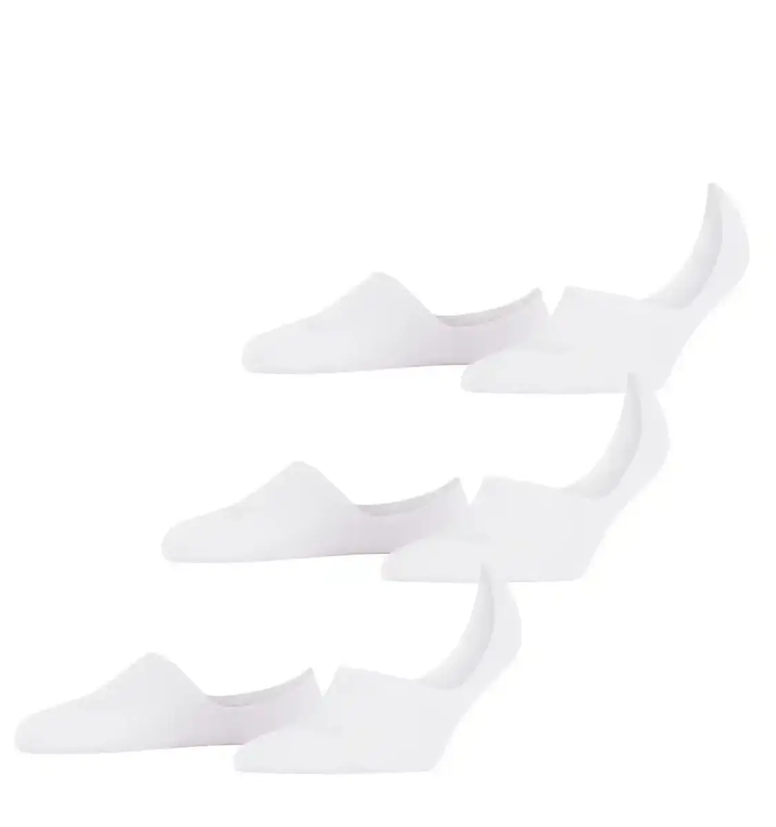 FALKE 3-paar Step High - dames footies met anti slip - Kousenvoetjes die niet afzakken - Sokken voor in loafers FALKE 3-paar Step High - dames footies met anti slip - Kousenvoetjes die niet afzakken - Sokken voor in loafers