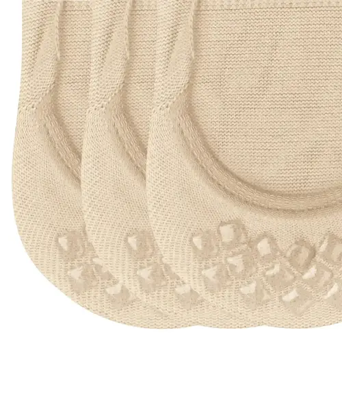FALKE 3-paar Step High - dames footies met anti slip - Kousenvoetjes die niet afzakken - Sokken voor in loafers FALKE 3-paar Step High - dames footies met anti slip - Kousenvoetjes die niet afzakken - Sokken voor in loafers