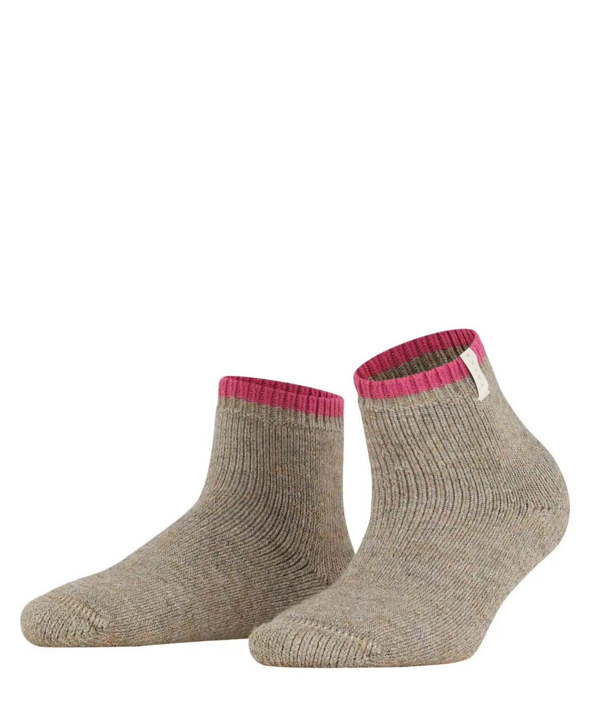 FALKE Cosy Plush - Warme wollen korte dames sokken - Huissokken - Wollen bedsokken dames - Warme sokken dames