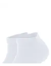 FALKE 2-paar Happy dames sneakersokken - Katoenen enkelsokken