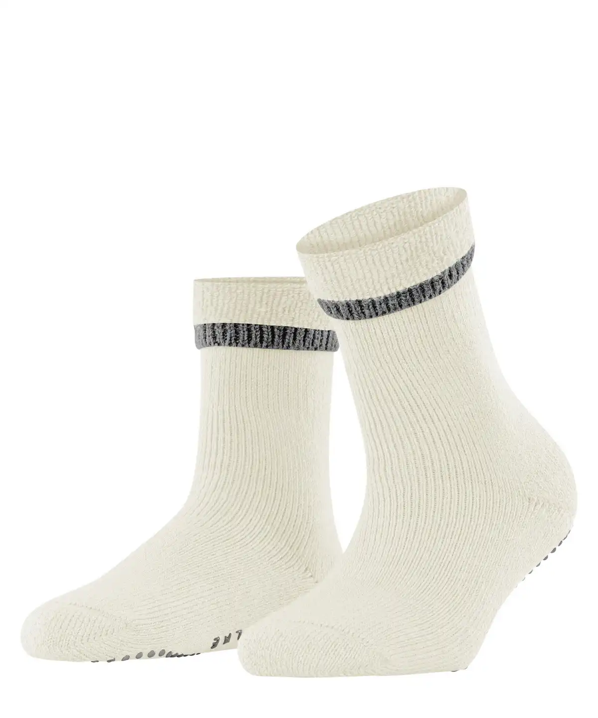 FALKE Warme Anti slip sokken dames - Cuddle Pads - Huissokken met grip - Merino wollen warme Bedsokken - slaapsokken