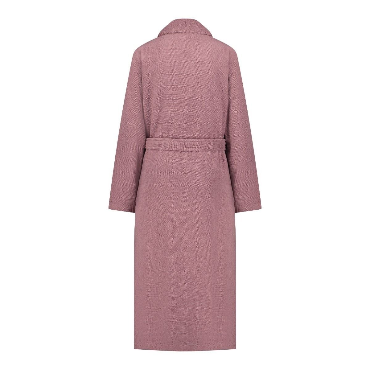 Ten Cate dames badjas katoen - Mauve - 100% katoenen roze sauna badjas Ten Cate dames badjas katoen - Mauve - 100% katoenen roze sauna badjas